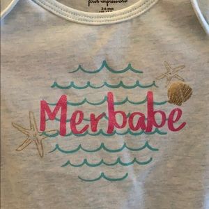 First Impressions ‘Merbabe’ Onesie - NWOT